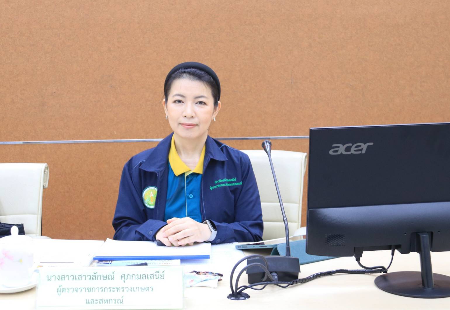 title - ผู้ตรวจราชการ ส.ป.ก. เข้าร่วมประชุมตรวจติดตามผลการดำเนินงานตามแผนการตรวจราชการของผู้ตรวจราชการกระทรวงเกษตรและสหกรณ์ ประจำปีงบประมาณ พ.ศ. 2568 รอบที่ 2 เขตตรวจราชการที่ 2 จังหวัดปทุมธานี